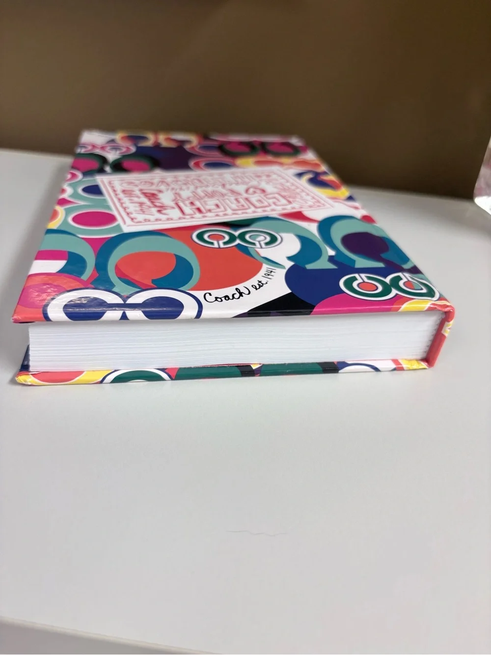 Coach Multicolor Pop Art Poppy Notebook/Journal - LNC